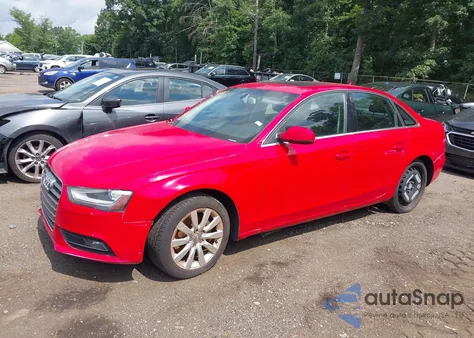 2013 Audi A4 2.0T Premium z USA, uszkodzony, nr VIN WAUAFAFL5DN047010